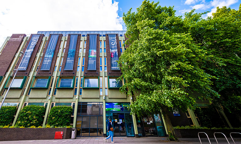 outside view of the Richard Corssman building