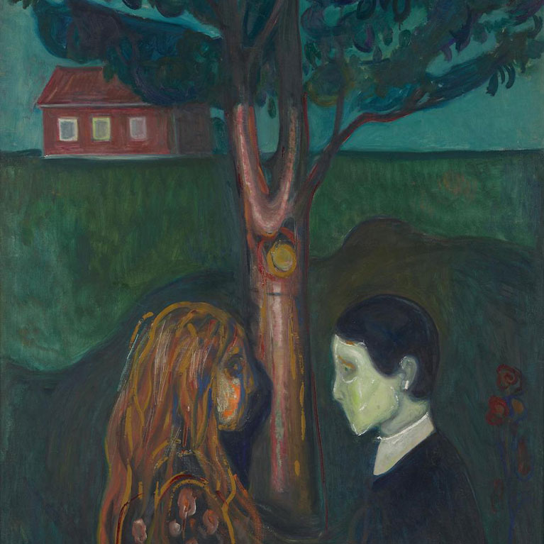 Edvard Munch, Eye to Eye (1899-1900). Munch Museum, Oslo. Photo: Munch Museum/Ove Kvavik. Edvard Munch, Eye to Eye (1899-1900). Munch Museum, Oslo. Photo: Munch Museum/Ove Kvavik.