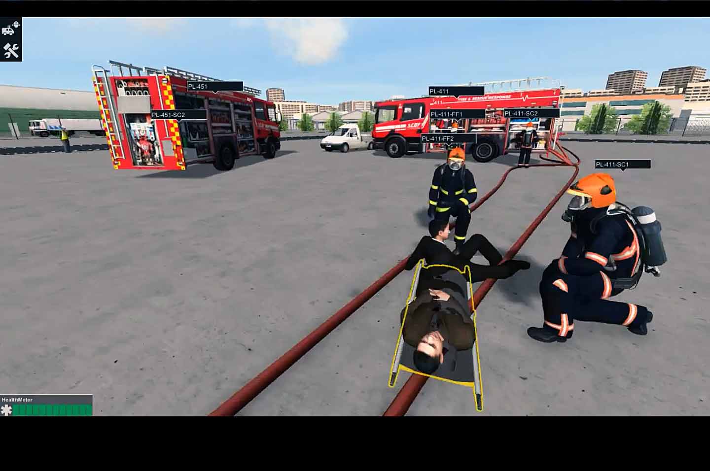 firefighter simulation