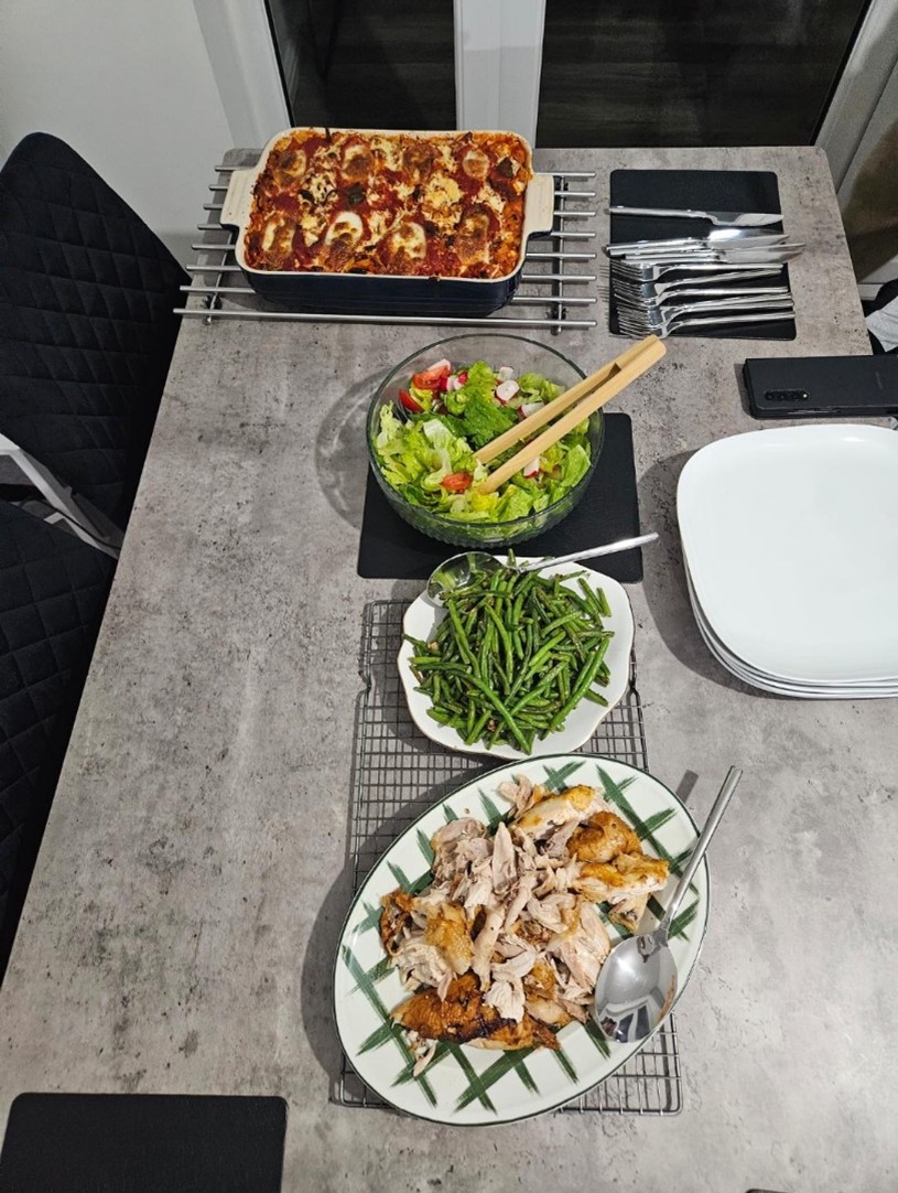 picture of a home-cooked meal