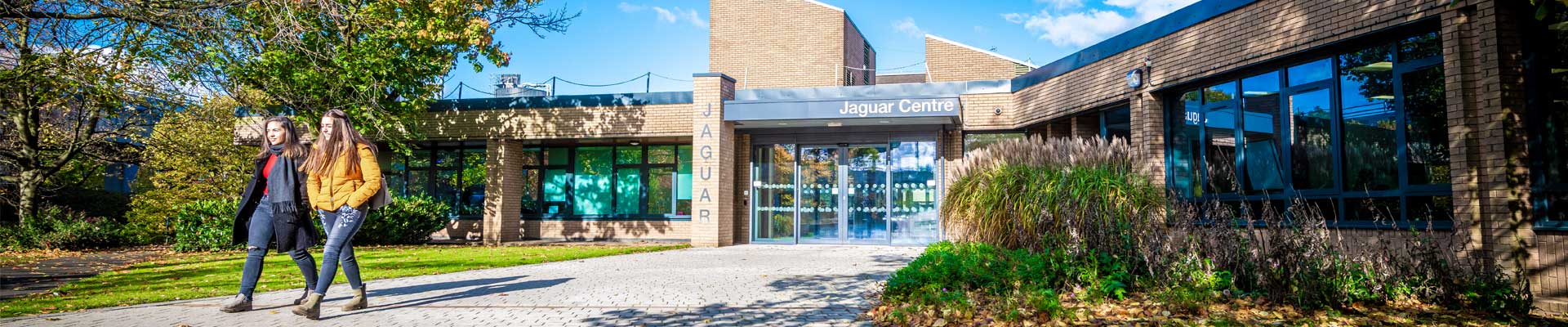 Photo of the Jaguar building of Coventry University campus