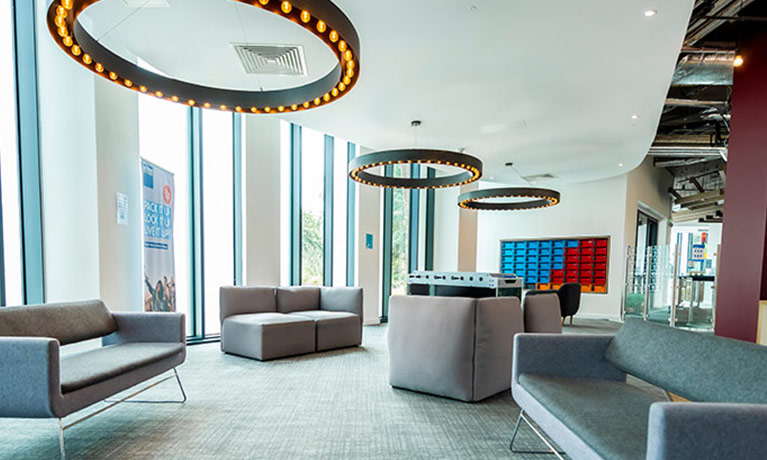 Godiva place interior view