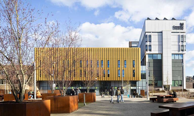 picture of Delia Derbyshire building of the Coventry University campus