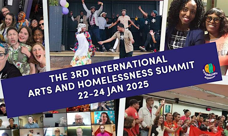 The 3rd International Arts and Homelessness Summit 22-24 Jan 2025