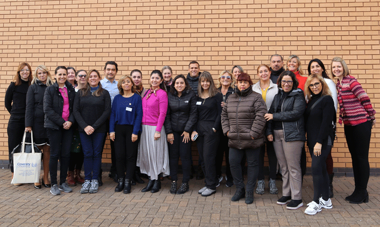 Group photo of ENTENDER project partners