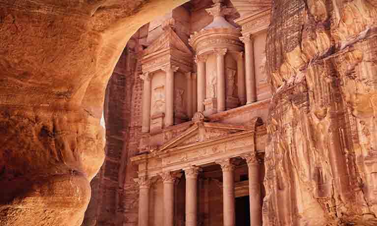 Historical building in Jordan