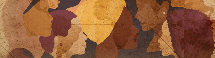 Picture of several women facing each other