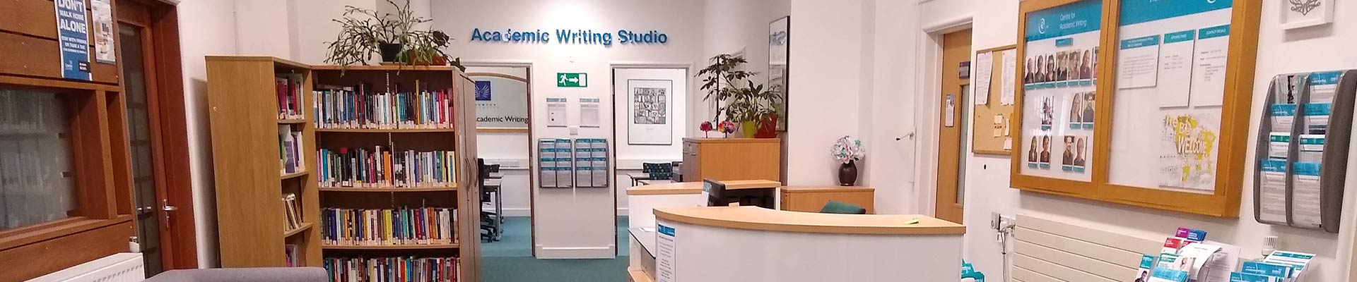 students working in a classroom