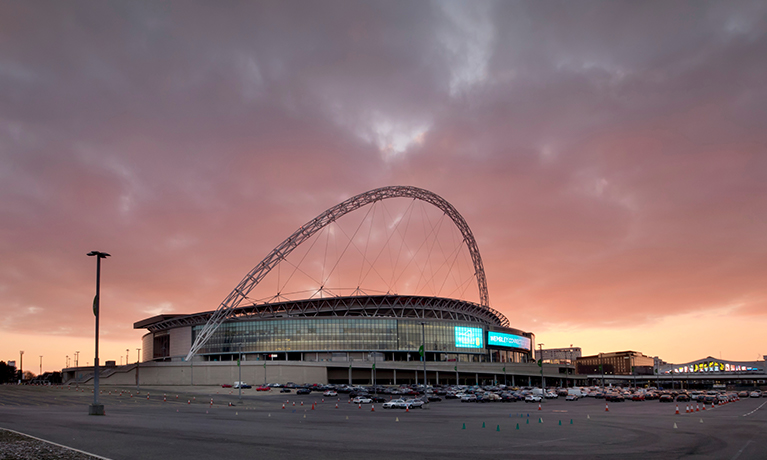 Wembley Stadium, where Natalia worked