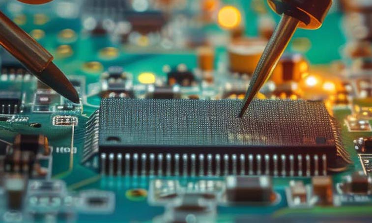 Electrical engineering electric board