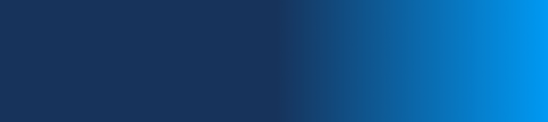 Abstract background with a smooth gradient transitioning from dark blue at the top to blue at the bottom.