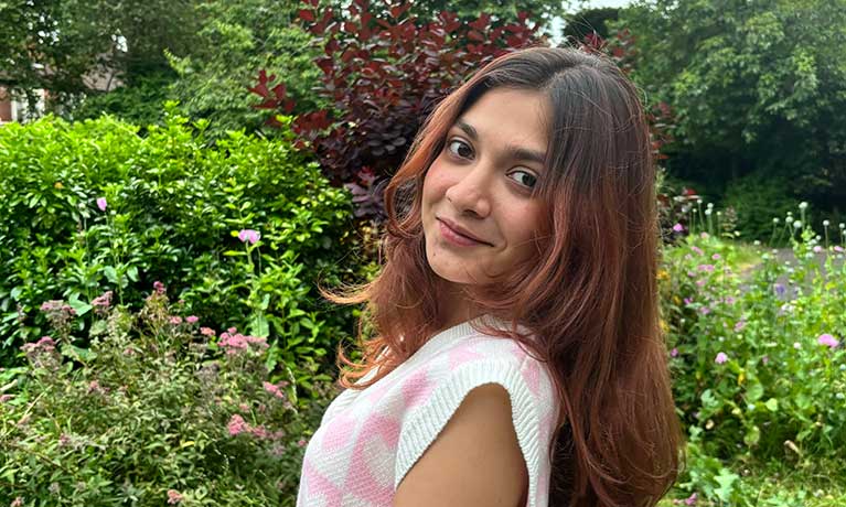 PG student Dhanashree Singh