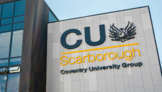 External view of CU Scarborough building