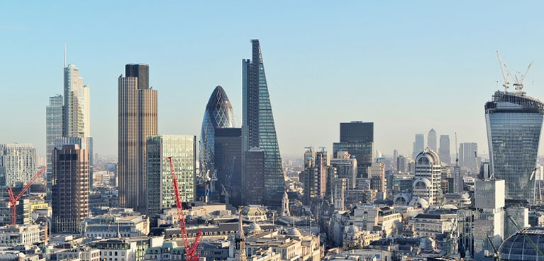 London city skyline