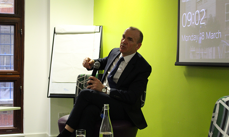 Sir Terry Leahy, Ex-Tesco CEO, inspires students with Q&amp;A session