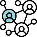 connected networking diagram