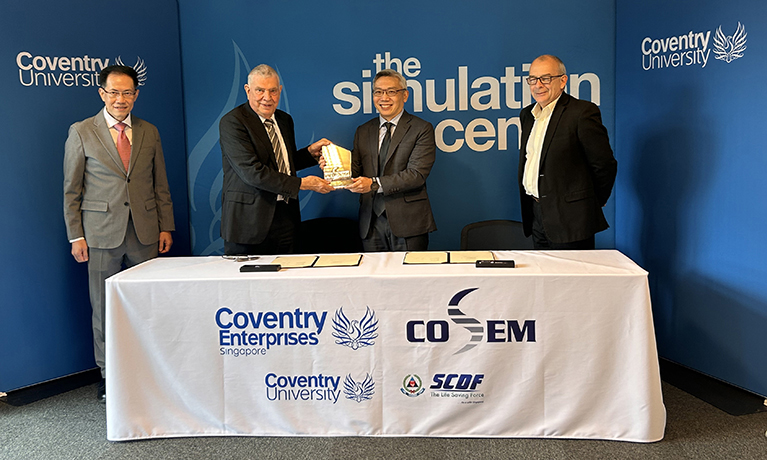 Coventry University Group to explore enhancing simulation-based training and research in Singapore