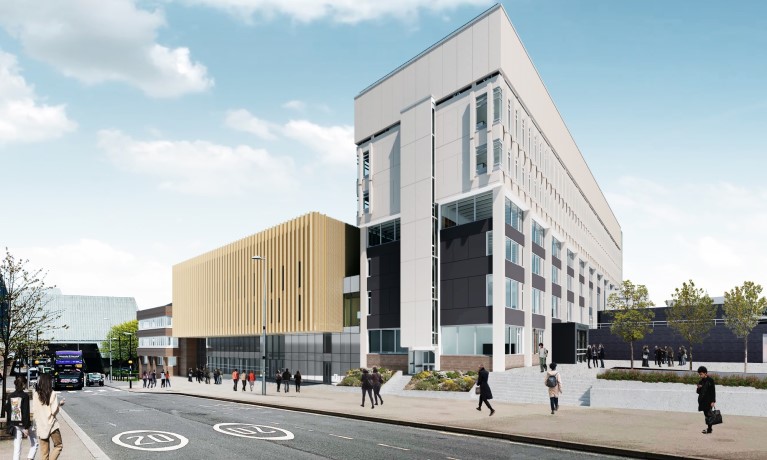 The plans for new arts facilities at Coventry University