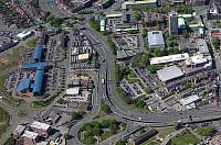 Aerial map of the proposed site