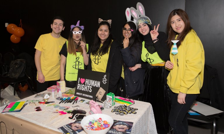 The annual Student Business Charity Spring Fair