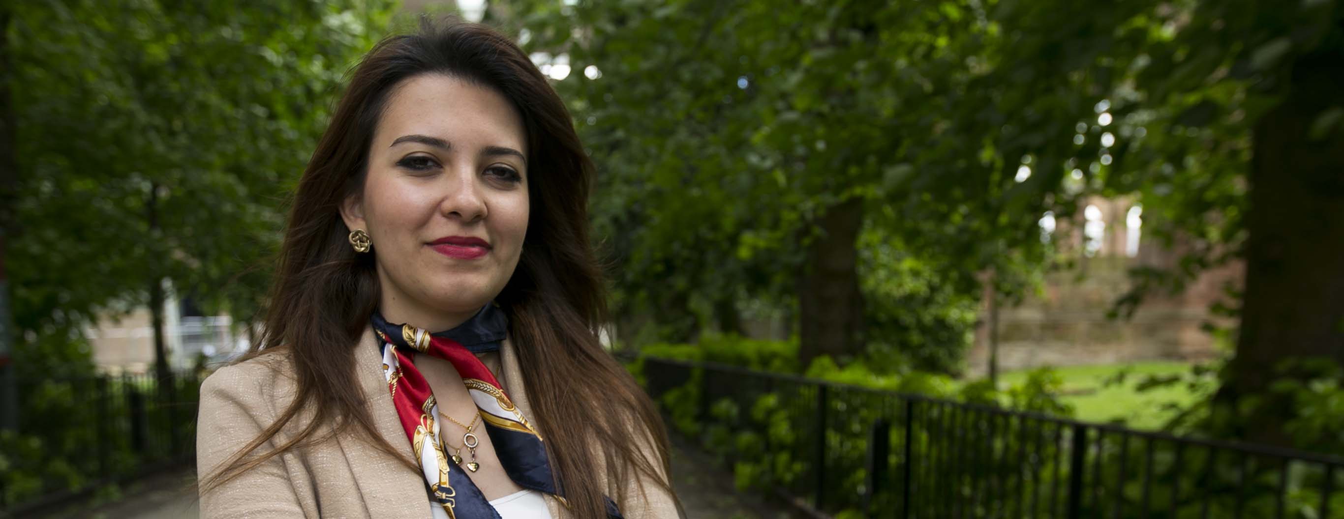 Student helps families fleeing ISIS while studying for a law degree