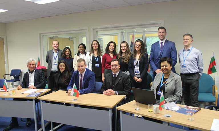 Bulgarian visit delegation