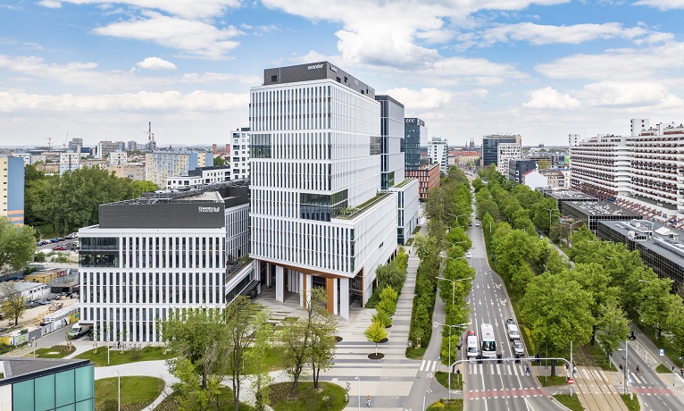 An image of the campus at Coventry University Wrocław