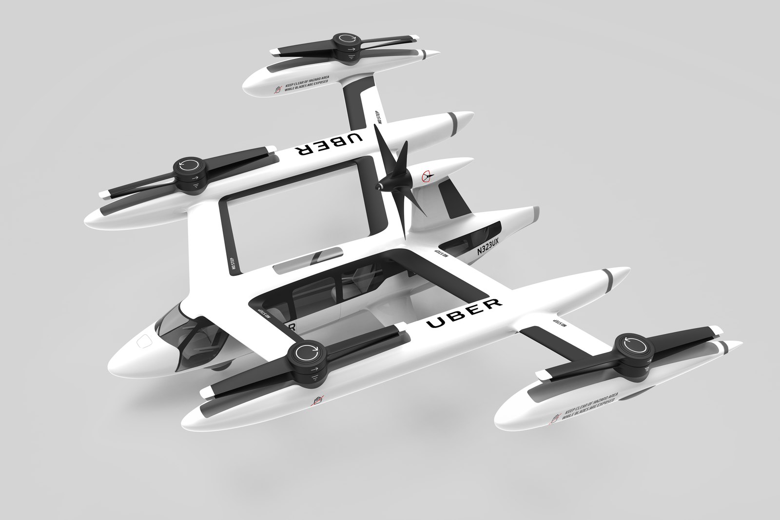 A design for an eVTOL vehicle