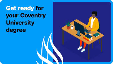 animated person sat at a desk using a computer